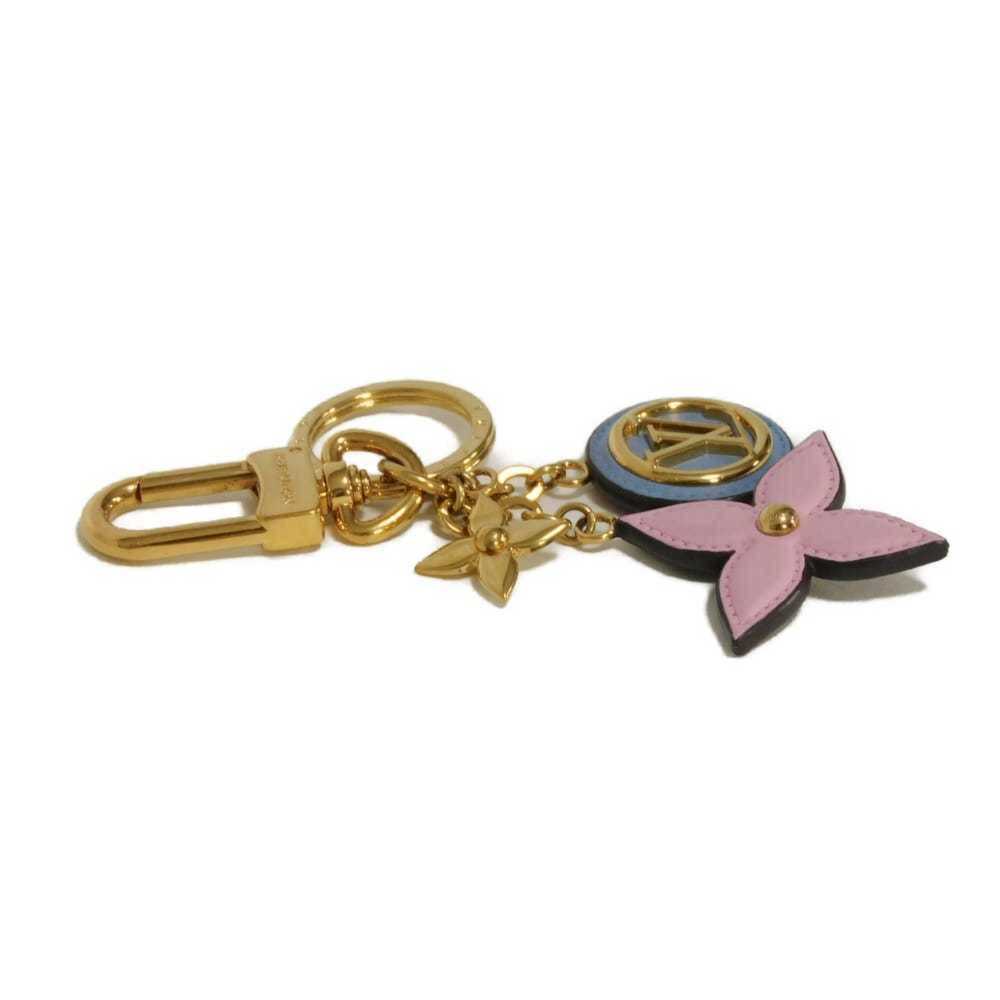 Louis Vuitton Monogram Porte Clés Preppy Flower Keyring Bag Charm LV Circle M... - Picture 2 of 13